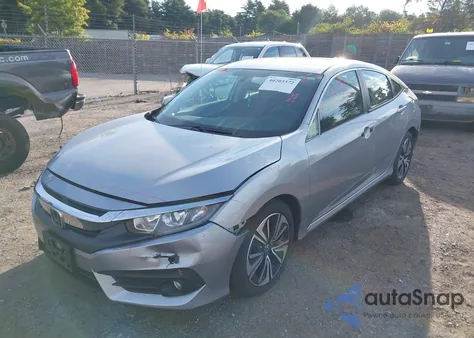 2018 Honda Civic Ex-T из США, поврежденный, VIN 19XFC1F36JE200415